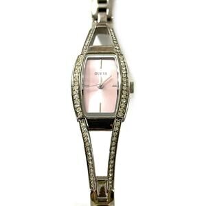 Guess Pink and Silver Women's Watch